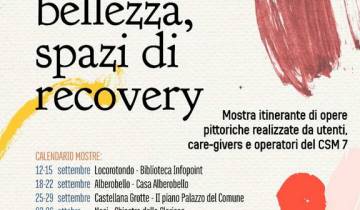 Spazi di bellezza, spazi di recovery - Mostra itinerante di opere pittoriche nei territori di Putignano (BA) del Centro Salute Mentale Area 7 