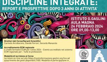 Musicoterapia e discipline integrate: convegno e webinar 24 Febbraio 2024, organizzato da IRCCS Ospedale Pediatrico Giannina Gaslini, Genova