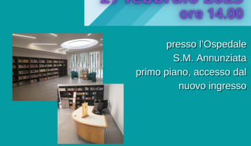 L'Ospedale S.M.Annunziata di Bagno a Ripoli (FI) inaugura spazi rinnovati per la biblioteca dedicata ai pazienti