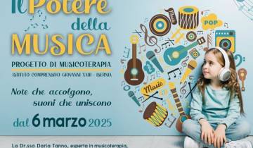 “Il potere della musica. Note che accolgono, suoni che uniscono”: a Isernia, progetto di musicoterapia a scuola
