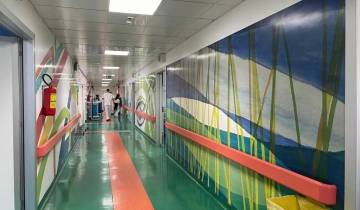 “A Cura dell’Arte”: l'Accademia di Belle Arti di Napoli colora il reparto di Ematologia dell'Istituto Pascale (NA)