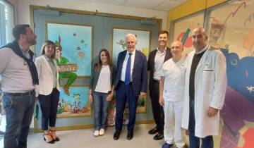 ‘Un angolo di Fiaba in Ospedale’: l'ospedale San Jacopo di Pistoia colora l'ingresso del reparto di Pediatria 