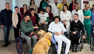 L'Unità Spinale dell'Azienda Ospedaliera Cannizzaro di Catania rinnova la fiducia nel progetto di pet therapy