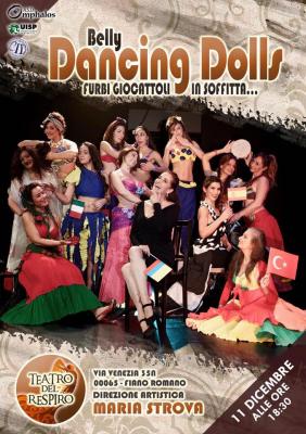 Locandina dello spettacolo Dancing Dolls.
