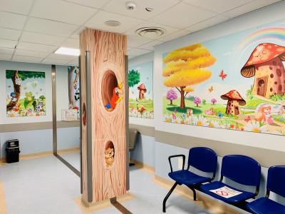 TIN MANTOVA in collaborazione con l'artista Silvio Irilli - progetto Ospedali Dipinti