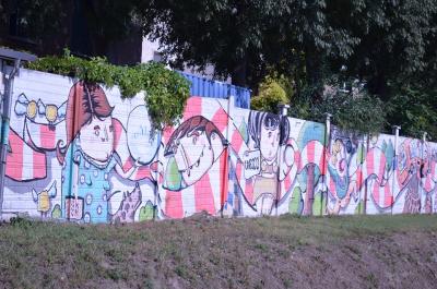 STREET ART Orticanoodles, Cristian Sonda, Marco Cerioli, Davide Tolasi, liceo artistico e LABA