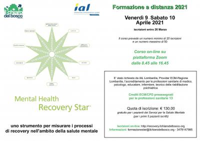 Mental Health Recovery Star™ - corso base