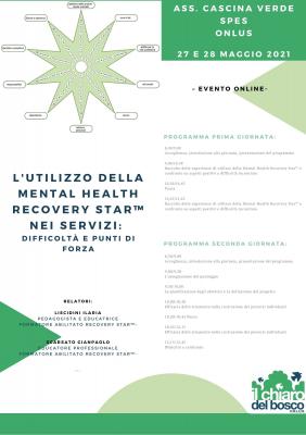 L'utilizzo della Recovery Star nei servizi: difficoltà e punti di forza“ – evento online