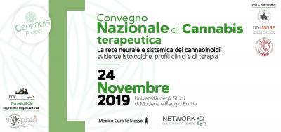 CONVEGNO NAZIONALE CANNABIS TERAPEUTICA. La rete neurale e sistemica dei cannabinoidi