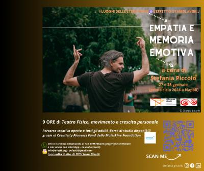 EMPATIA E MEMORIA EMOTIVA - PERCORSO FORMATIVO PER ADULTI