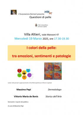 I colori della pelle: tra emozioni, sentimenti e patologie