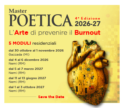 Master Poetica - l'arte di prevenire il burnout | 4°edizione