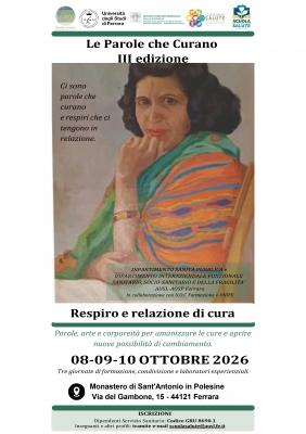 Le parole che curano - III edizione