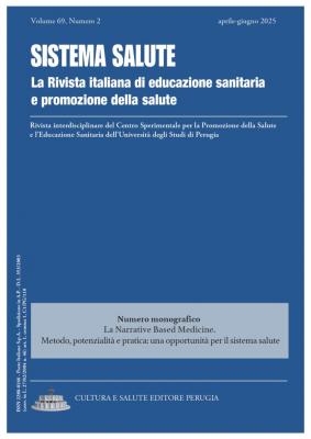 La Narrative Based Medicine. Metodo, potenzialità e pratica: una opportunità per il sistema salute
